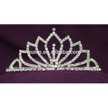 Accesorios para el pelo Crystal Tiara Rhinestone Pearl Crown